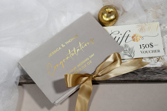 Money Gift Envelope With Satin Ribbon