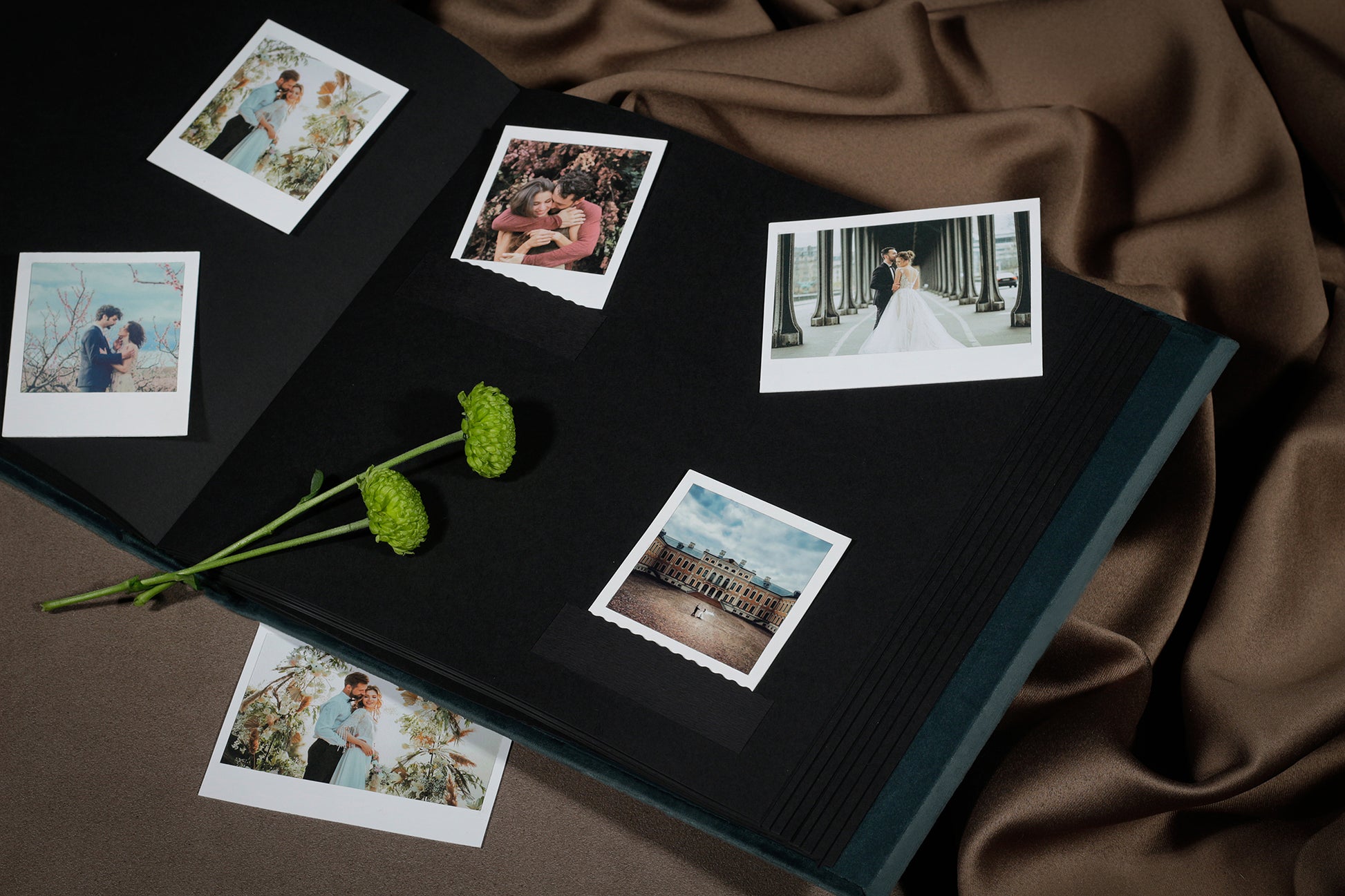 Vacation Photo Album, Personalized Wedding Guest Book, Custom Anniversary Photo Book, Instax Mini / Wide, 4x6 Photo Booth Album