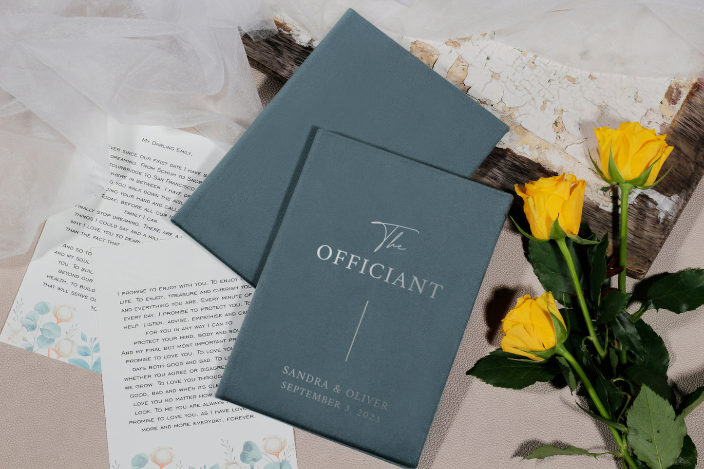 Marriage officiant book