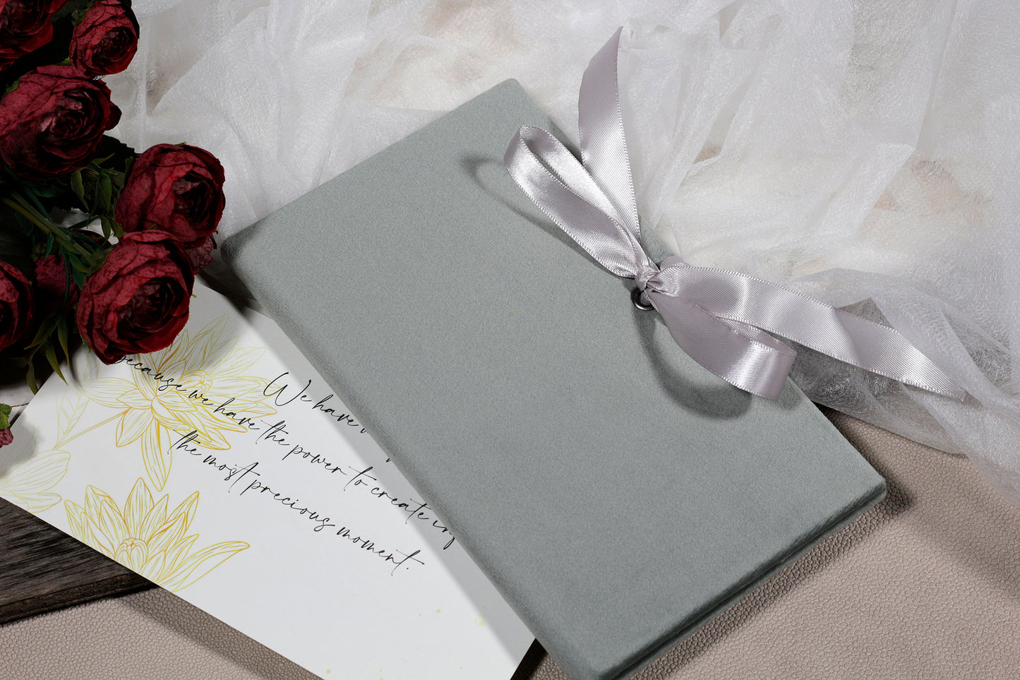 Money Gift Envelope With Satin Ribbon