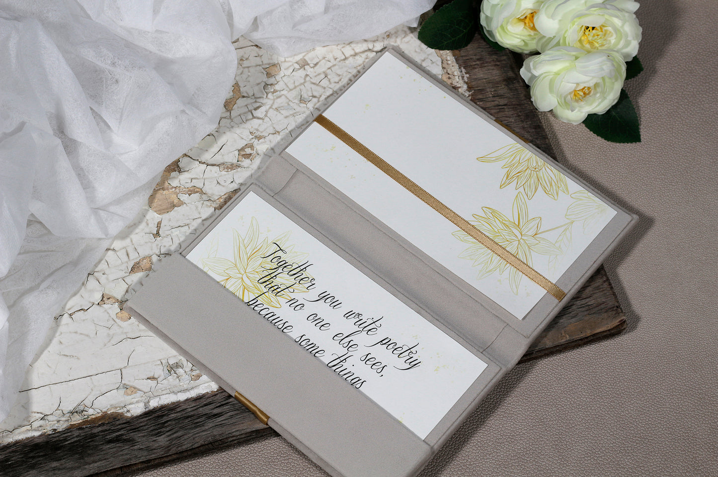 Money Gift Envelope With Satin Ribbon